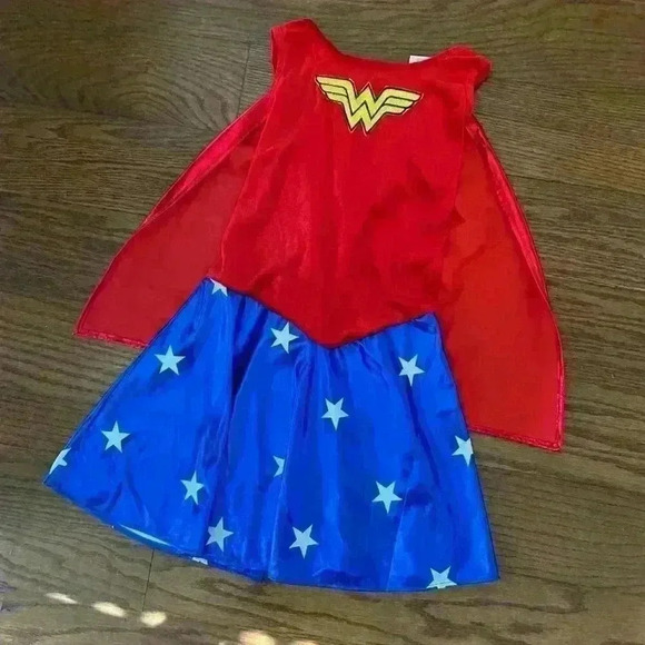 Kids Superhero Costume - Red and Blue - Picture 2 of 10